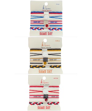 K'lani Hair Tie Bracelets Game Day