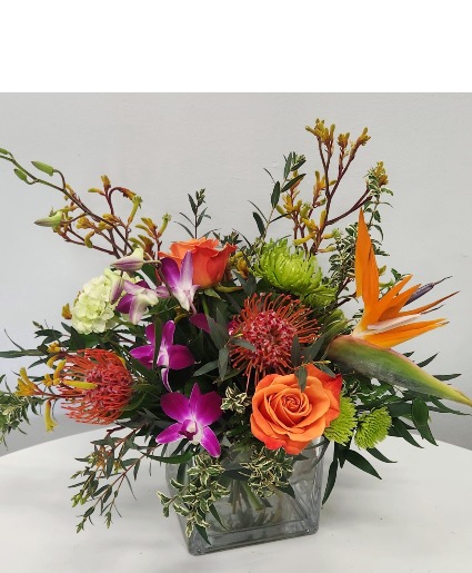 KMD252502 Tropical Breeze Mom Cube Arrangement