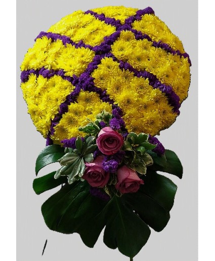 LA Lakers Colors Ball Custom