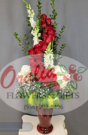 Ladder of Love VASE ARRANGEMENT