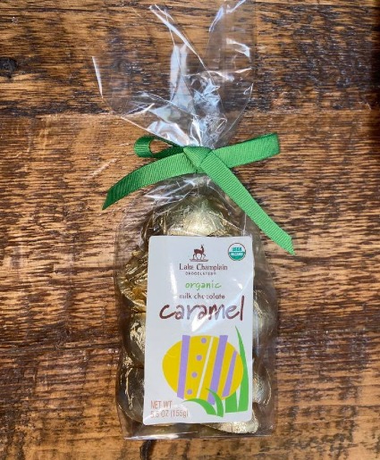 Lake Champlain Chocolate Caramel Organic Milk Chocolate Caramel