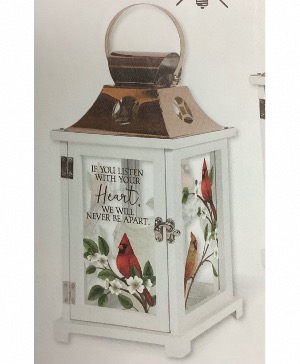 If you listen with your heart lantern Cardinals Lantern