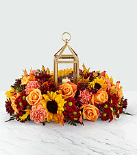 Lantern and Candle Centerpiece 