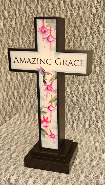 Lantern - Cross, "Amazing Grace" 