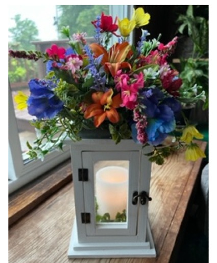 LANTERN  FUNERAL KEEPSAKE 