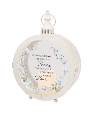 Lantern "Heaven In Our Home" 57727 Sympathy/Lantern