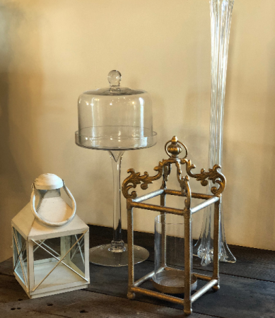 Lanterns, Vases, Cake Displays 