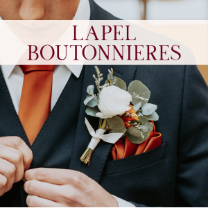LAPEL BOUTONNIERES 