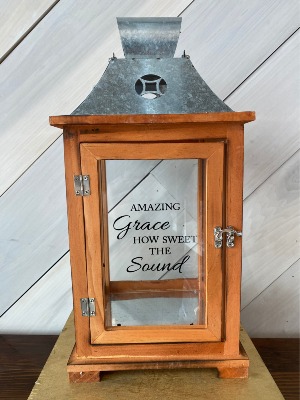 Large Amazing Grace Lantern 