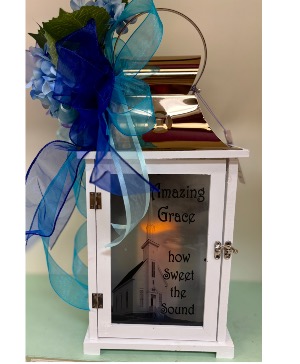 Large Amazing Grace  Memorial Lantern