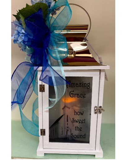 Large Amazing Grace  Memorial Lantern