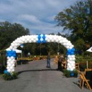 Large arch air filled spiral up to 4 color choices