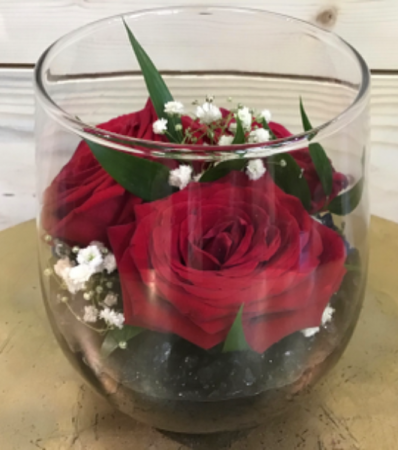 Large Rose  Bowl 