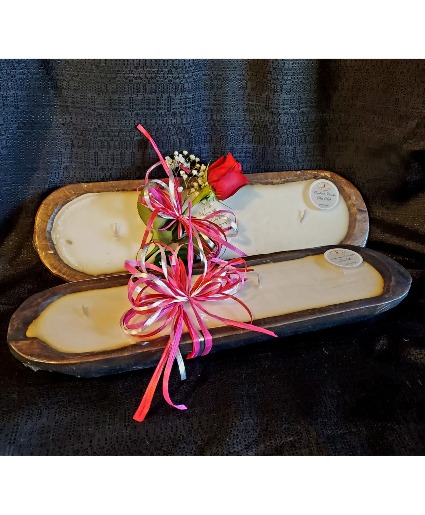 Large Dough Bowl 4 Wick Candle Candle