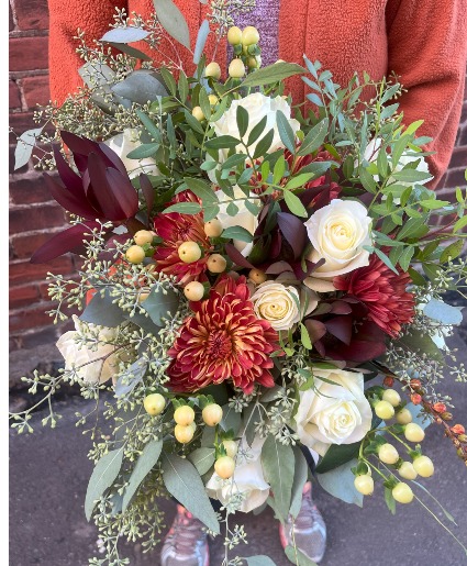Large Fall Wedding Bouquet Large Fall Wedding Bouquet