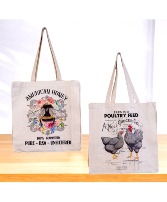Large Farmer's Market Canvas Bags  Gift Set