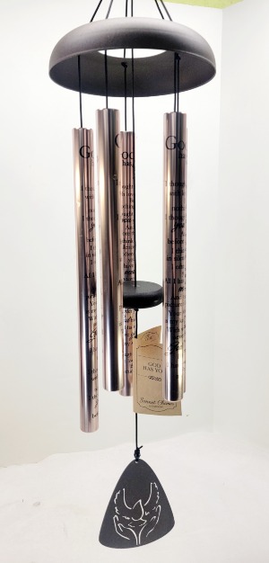 Large "God Has You" Wind Chime 