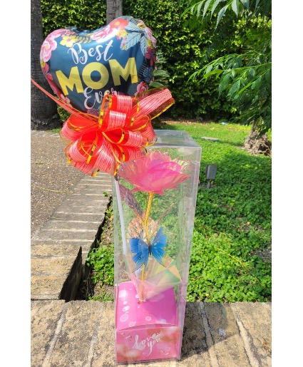 Large Light Up Rose  