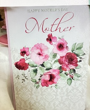 Large Mothers Day Greeting Card Large Greeting Card