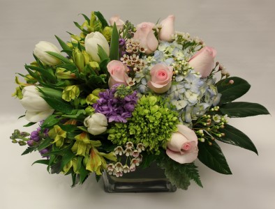Large Spring Cube Arrangement