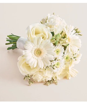 Large White Hand Held Prom / Homecoming
