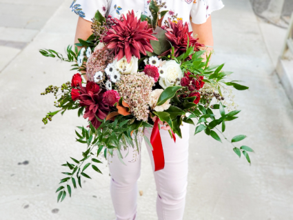Large & Wild Wedding Bouquet 
