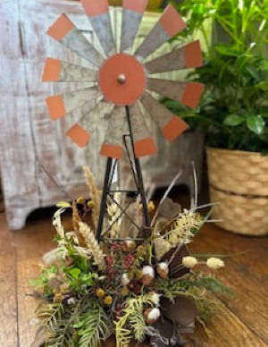 Large Windmill Scene 