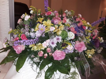 Lasting Love Casket Spray in Dothan, AL | Flowers of Hope