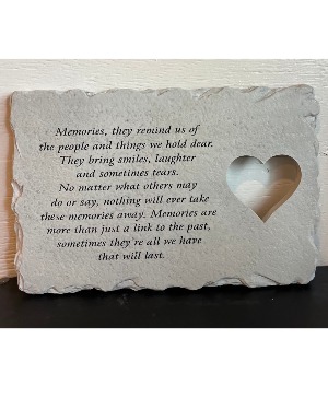 Lasting Memories sympathy stone