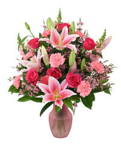 Lasting Romance Vase Arrangement  Substitutions Maybe Necessary