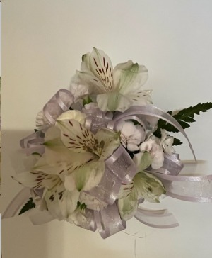 Lavendar Alstroemeria  Corsage