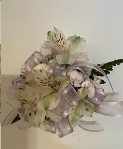Lavendar Alstroemeria  Corsage