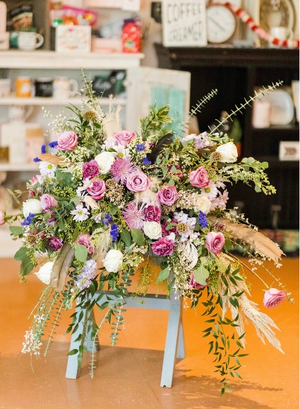 Lavendar Casket Spray Casket Spray