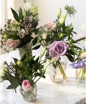Lavendar Garden Bud Vases Bud Vases 