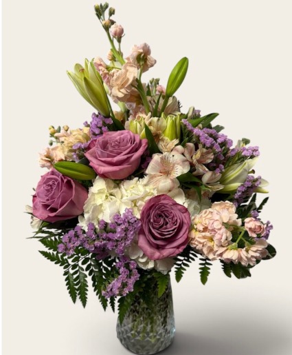 Lavendar Haze Flower Arrangement