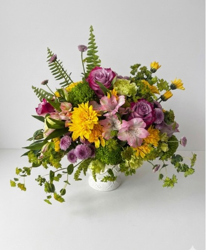 Lavender and Lemonade  Vase Arrangement 