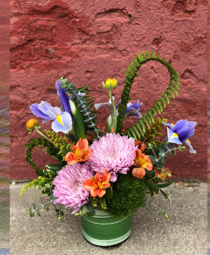 Lavender Blaze fresh arrangement