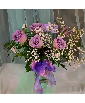 Lavender & Cashmere Vase Arrangement
