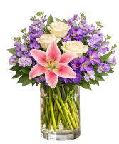 Lavender Embrace  Vase Arrangement 