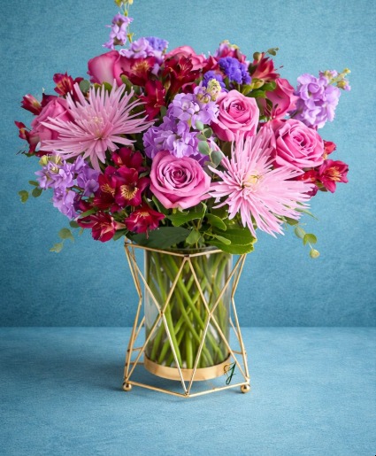 Lavender Escape Bouquet assorted flowers