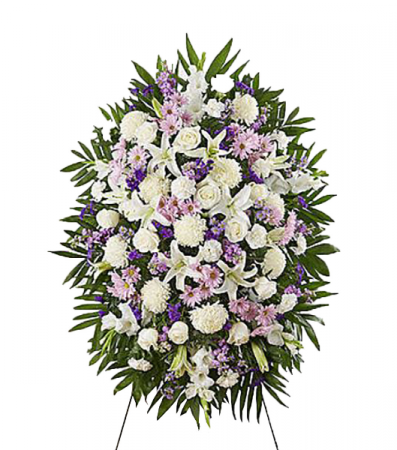 Lavender Expression Standing Spray