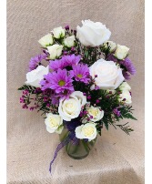 Lavender Fields Fresh Vase Arrangement