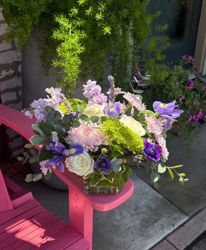 Lavender Fields Vase of Flowers