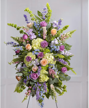 LAVENDER GARDEN TRIBUTE Standing Spray