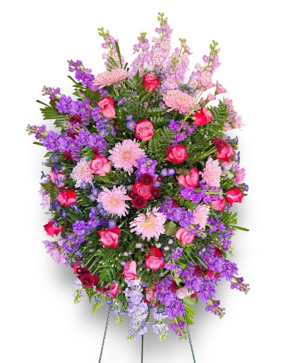 Lavender Grace Standing Spray