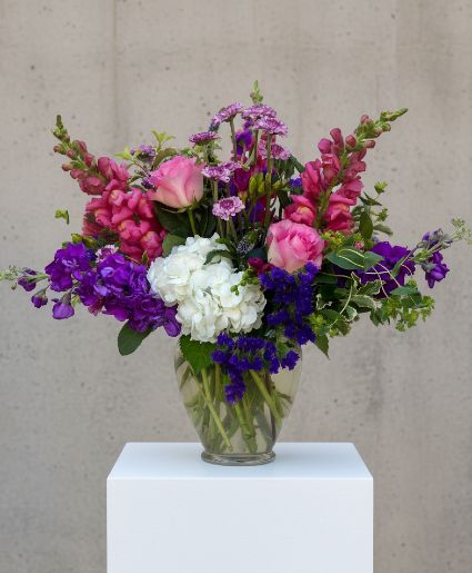 Lavender Harmony Vase Arrangement