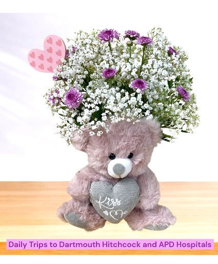 Lavender Kisses Vase Arrangement