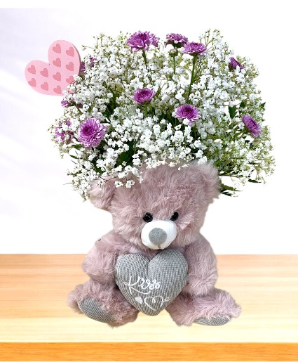 Lavender Kisses Vase Arrangement