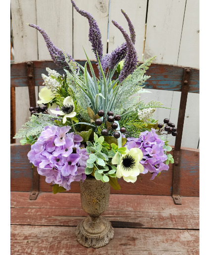 Lavender Love Silk Arrangement