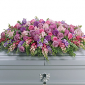 LAVENDER LUXURY Casket Spray